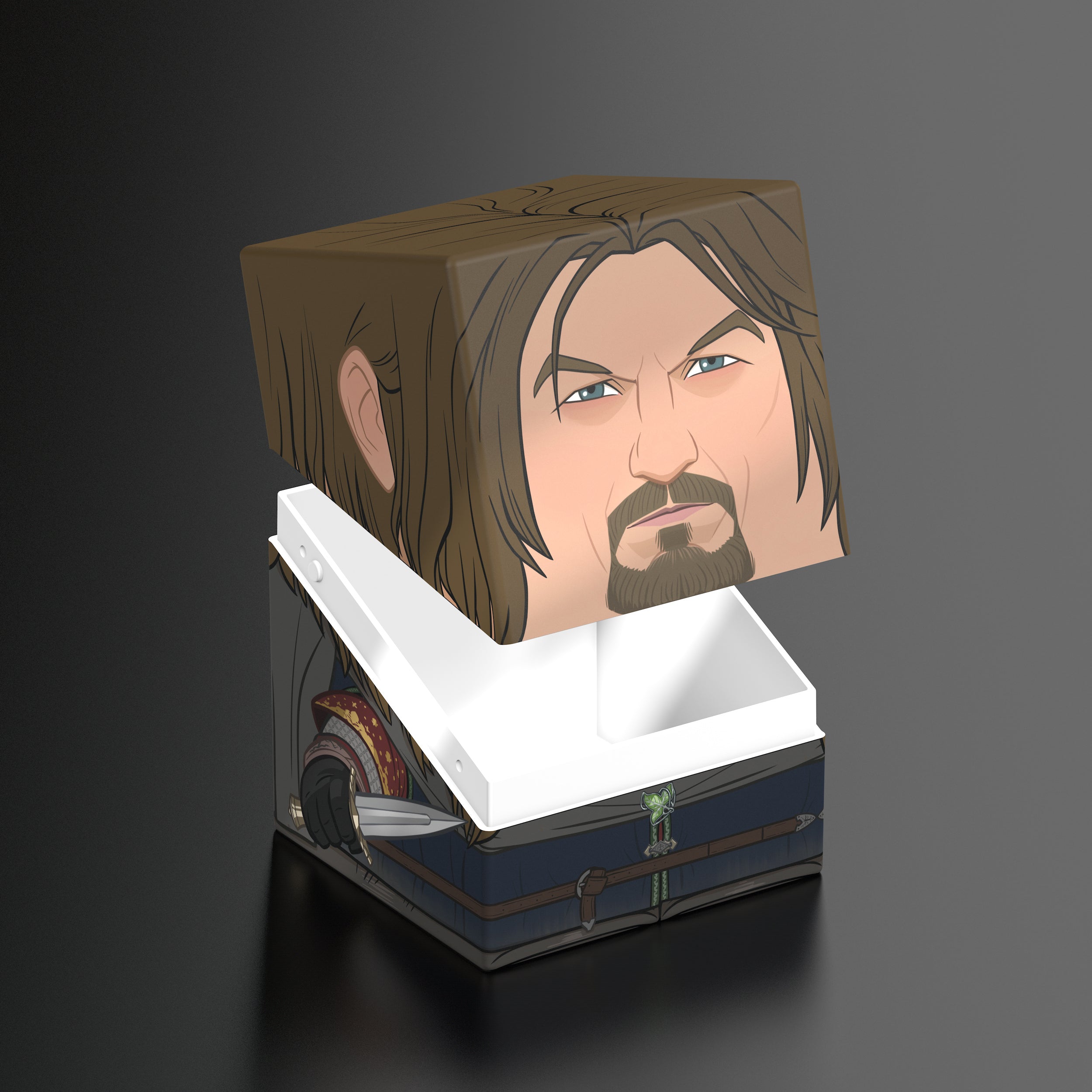 Ultimate Guard: Squaroes: The Lord of the Rings 100+ Deck Box - Boromir