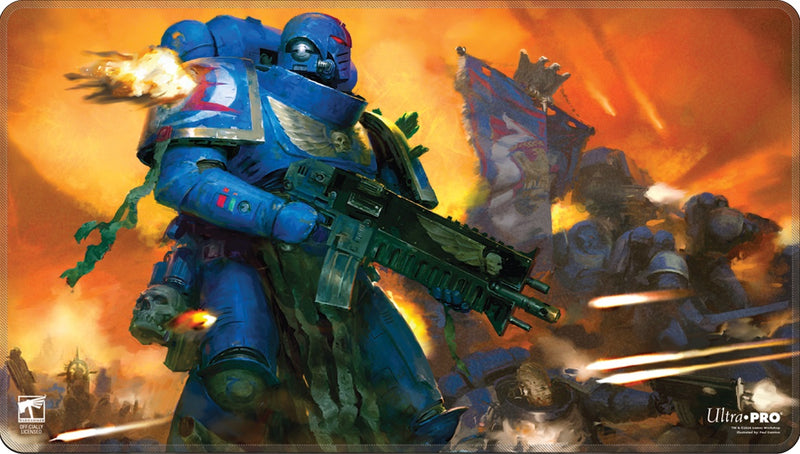 Ultra PRO: Stitched Edge Standard Gaming Playmat - Adeptus Astartes (Warhammer 40k)