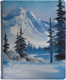 Ultra PRO: 9-Pocket Zippered PRO-Binder - Bob Ross (Winter Paradise)