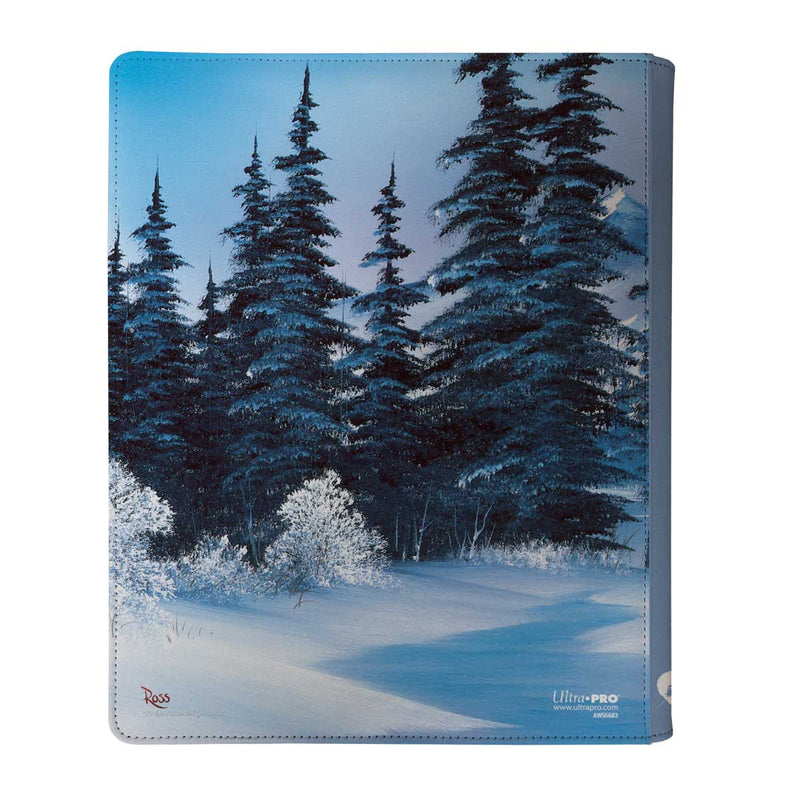 Ultra PRO: 9-Pocket Zippered PRO-Binder - Bob Ross (Winter Paradise)