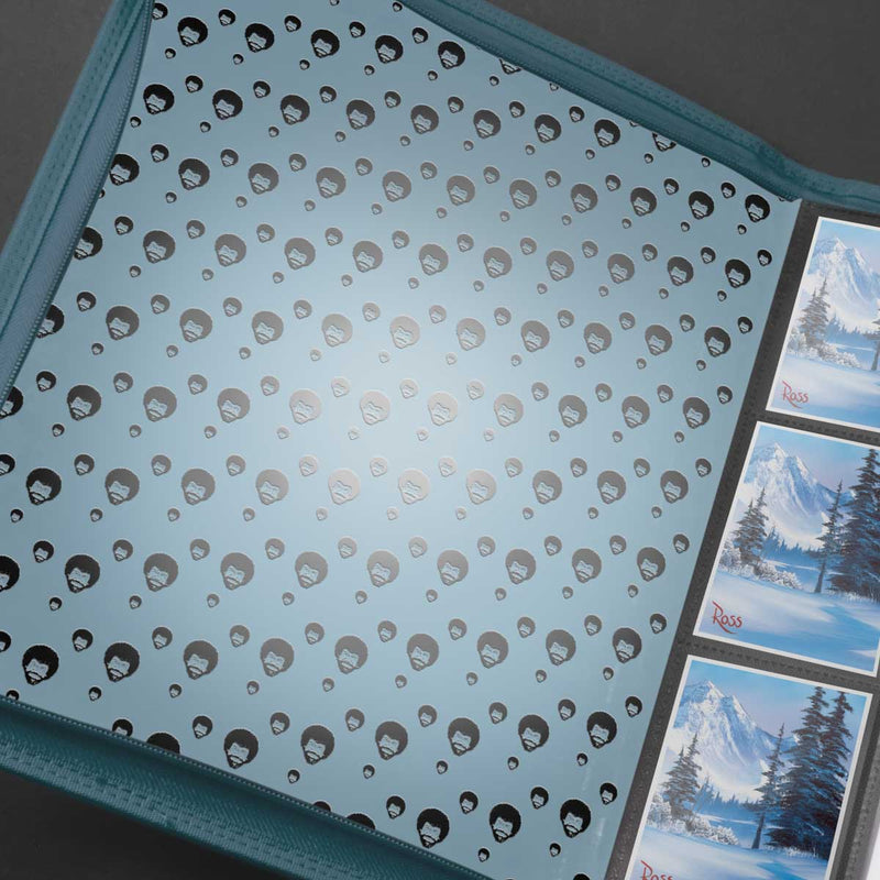 Ultra PRO: 9-Pocket Zippered PRO-Binder - Bob Ross (Winter Paradise)