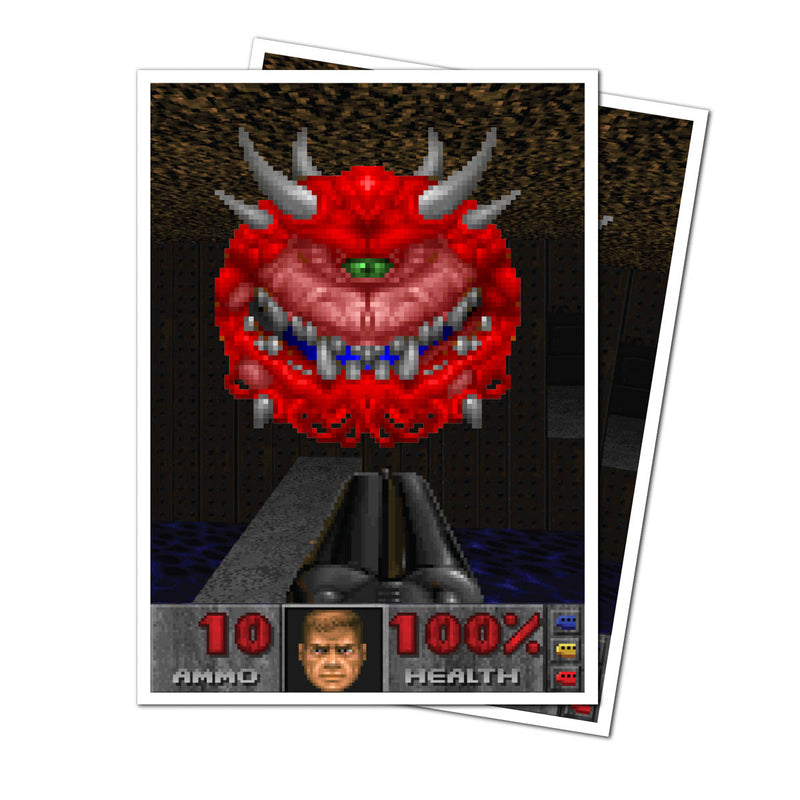 Ultra PRO: 105ct Standard Sleeves (APEX) - Cacodemon