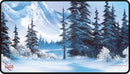Ultra PRO: Black-Stitched Playmat - Bob Ross (Winter Paradise)