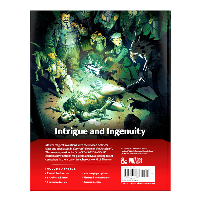 Dungeons & Dragons 5E: Eberron - Forge of the Artificer