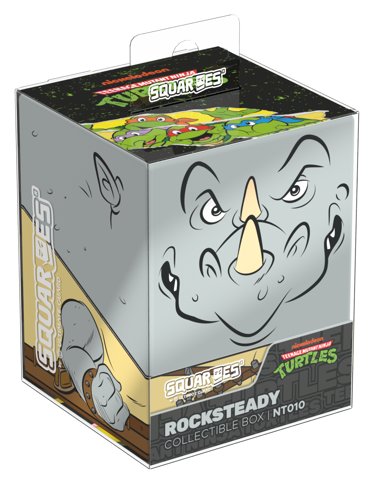 Ultimate Guard: Squaroes: Teenage Mutant Ninja Turtles 100+ Deck Box - Rocksteady