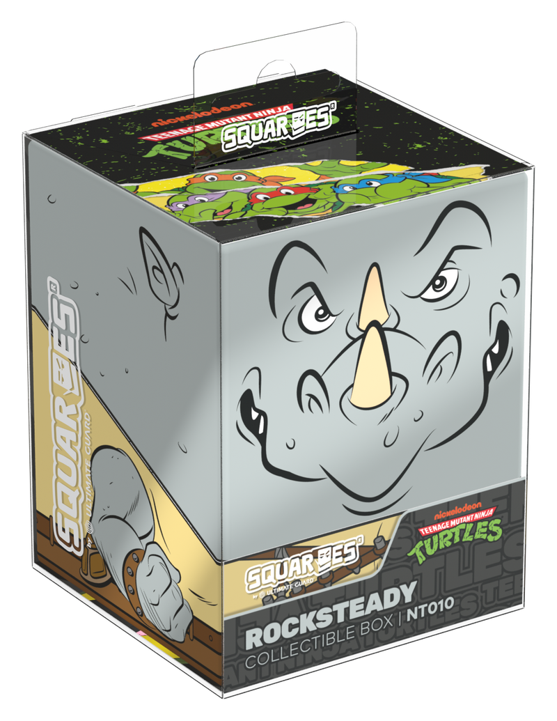 Ultimate Guard: Squaroes: Teenage Mutant Ninja Turtles 100+ Deck Box - Rocksteady