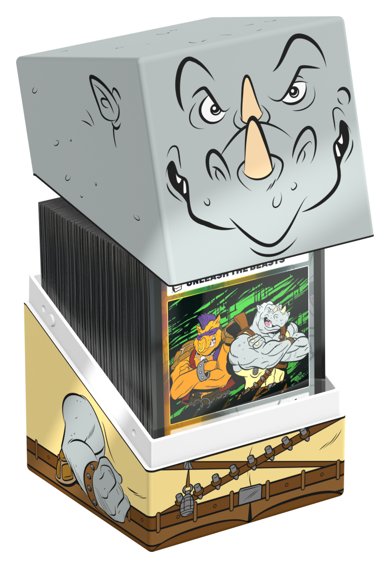 Ultimate Guard: Squaroes: Teenage Mutant Ninja Turtles 100+ Deck Box - Rocksteady
