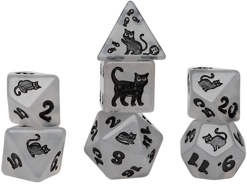Sirius Dice: Animals - Shimmerpaw Dice Set (7ct)