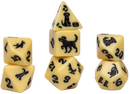 Sirius Dice: Animals - Golden Pup Dice Set (7ct)