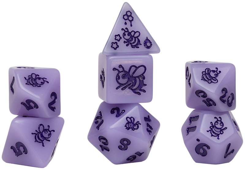 Sirius Dice: Animals - Royal Nectar Dice Set (7ct)