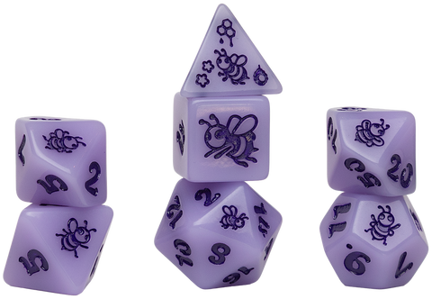 Sirius Dice: Animals - Royal Nectar Dice Set (7ct)