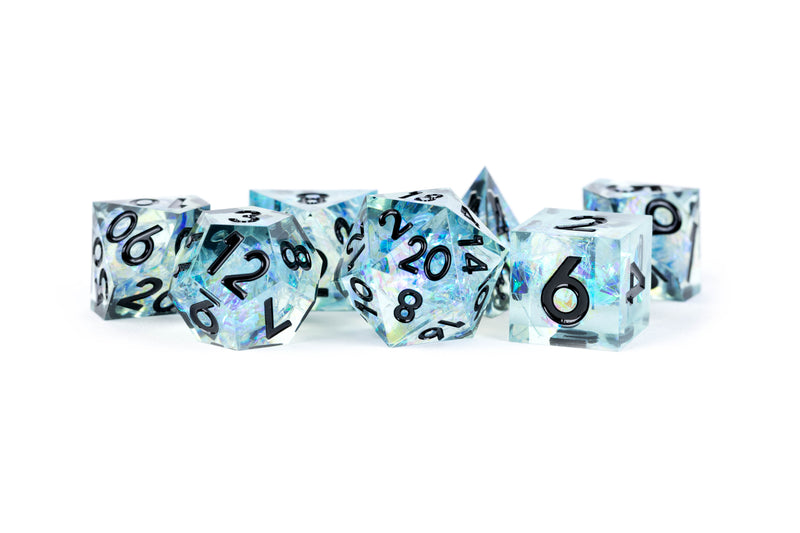 FanRoll - Captured Frost - Sharp Edge Dice Set