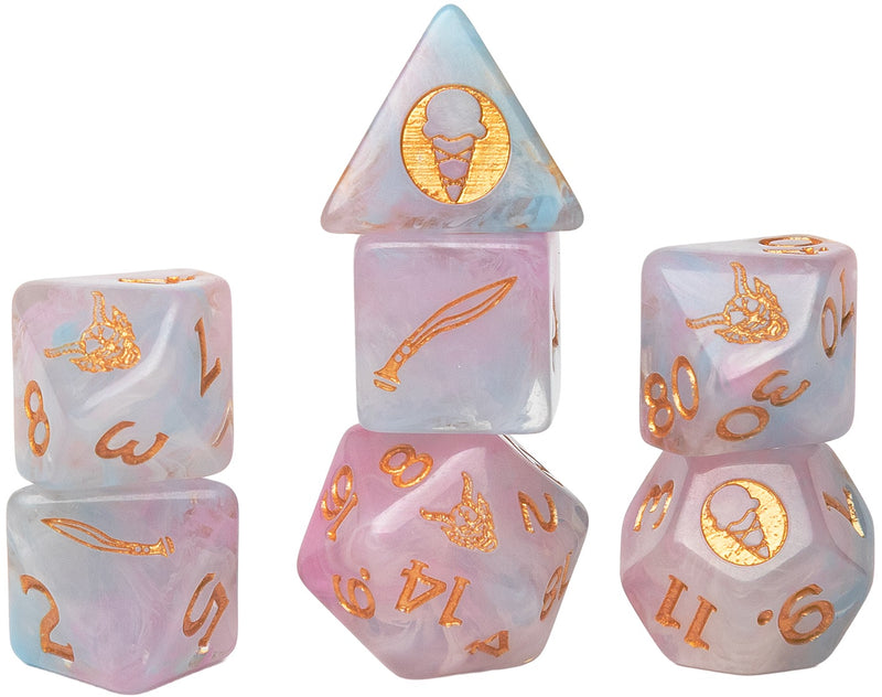 Sirius Dice: Adventure Dice Set - Stranger Things: Erica