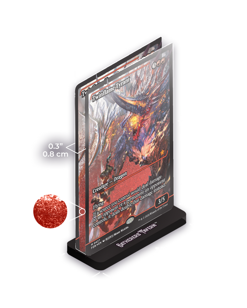 Gatherer's Tavern - Slab Standee - Twinflame Tyrant