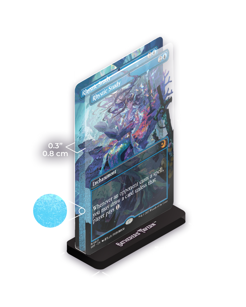 Gatherer's Tavern - Slab Standee - Rhystic Study
