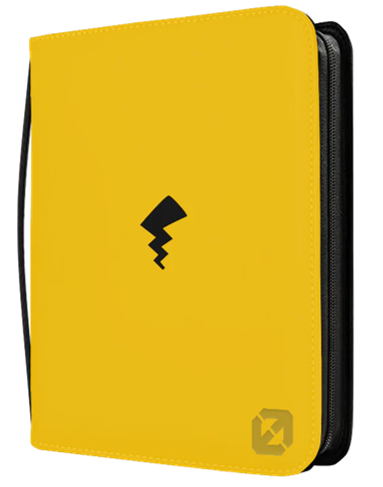 Evoretro - 9-Pocket Toploader Binder - Lightning Yellow