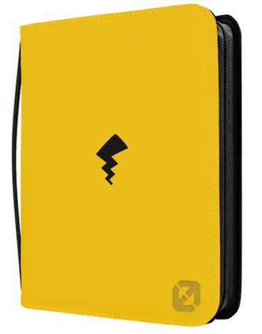 Evoretro - 9-Pocket Toploader Binder - Lightning Yellow