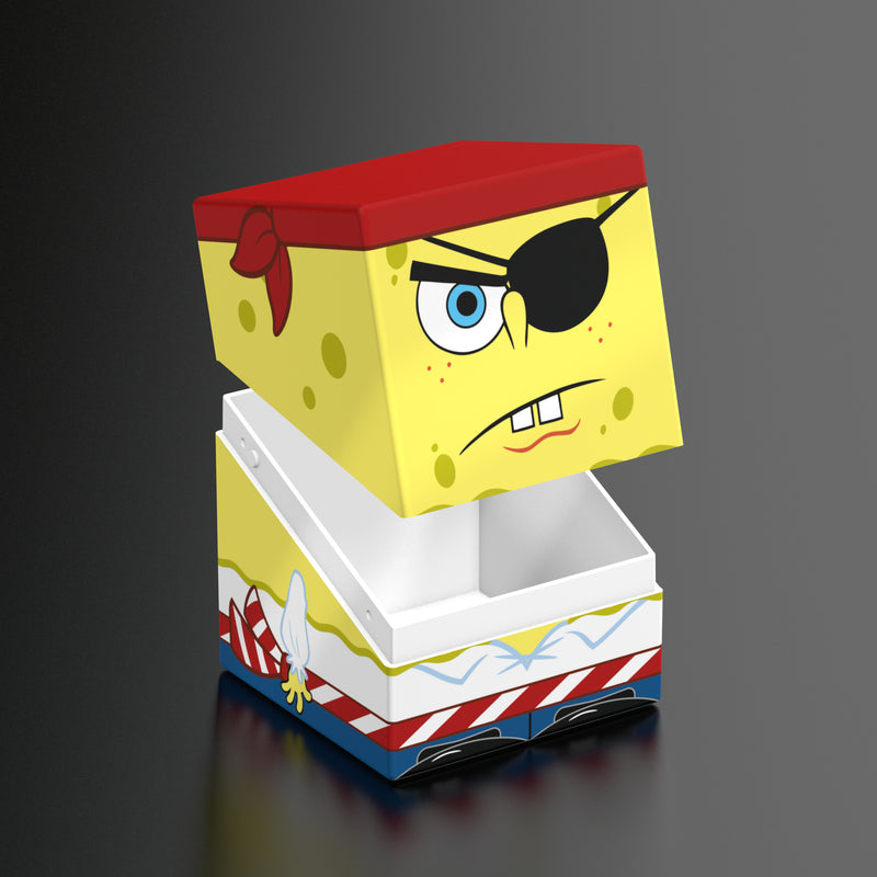 Ultimate Guard: Squaroes Spongebob Squarepants 100+ Deck Box - Pirate Spongebob