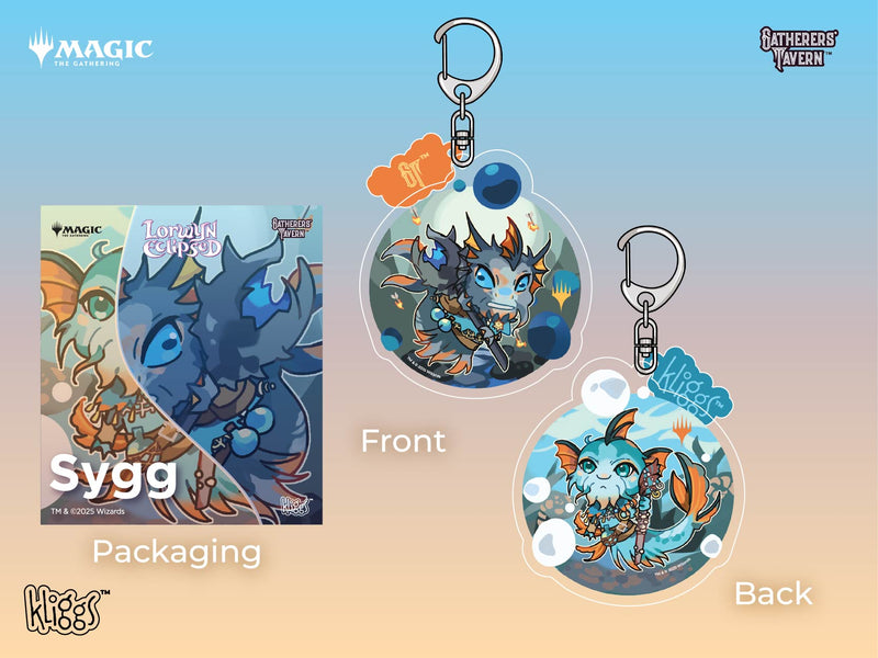 Gatherer's Tavern - Kliggs Double-Sided Keychain - Lorwyn Eclipsed: Sygg