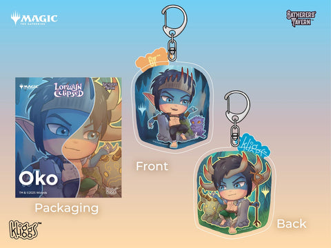 Gatherer's Tavern - Kliggs Double-Sided Keychain - Lorwyn Eclipsed: Oko