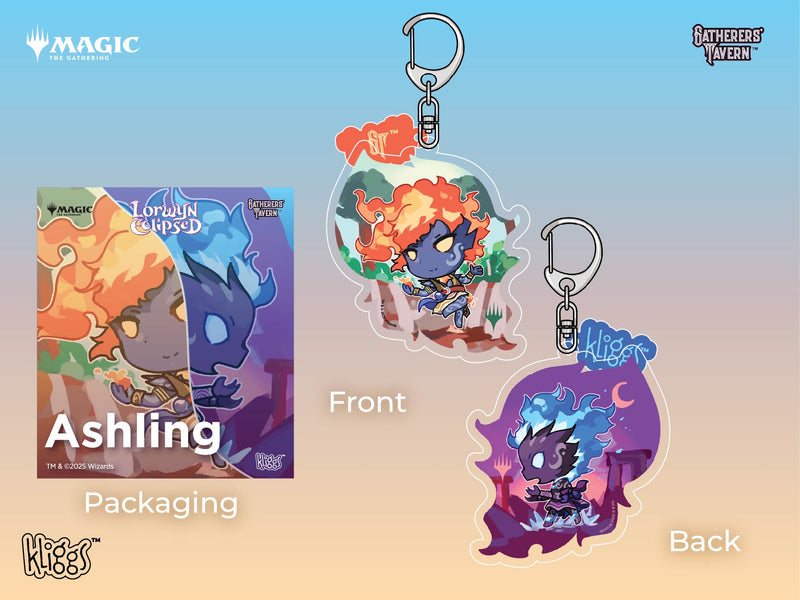 Gatherer's Tavern - Kliggs Double-Sided Keychain - Lorwyn Eclipsed: Ashling