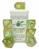 Role 4 Initiative - 7 Piece Dice Set (w/ Arch'd4) - Diffusion Dragon's Hoard