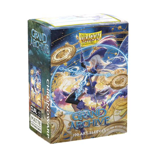 Dragon Shield: Standard 100ct Dual Matte Art Sleeves - Grand Archive (Chronowarp)