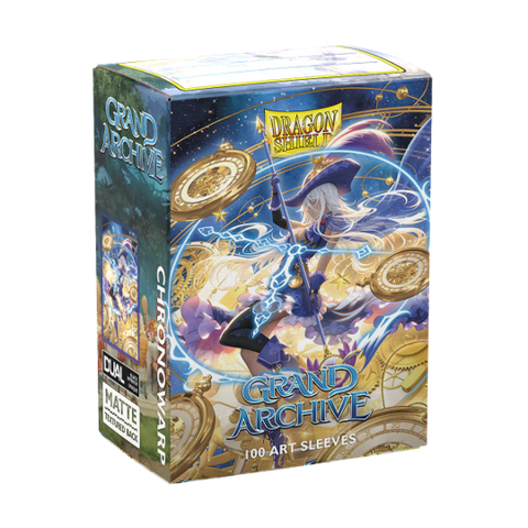 Dragon Shield: Standard 100ct Dual Matte Art Sleeves - Grand Archive (Chronowarp)