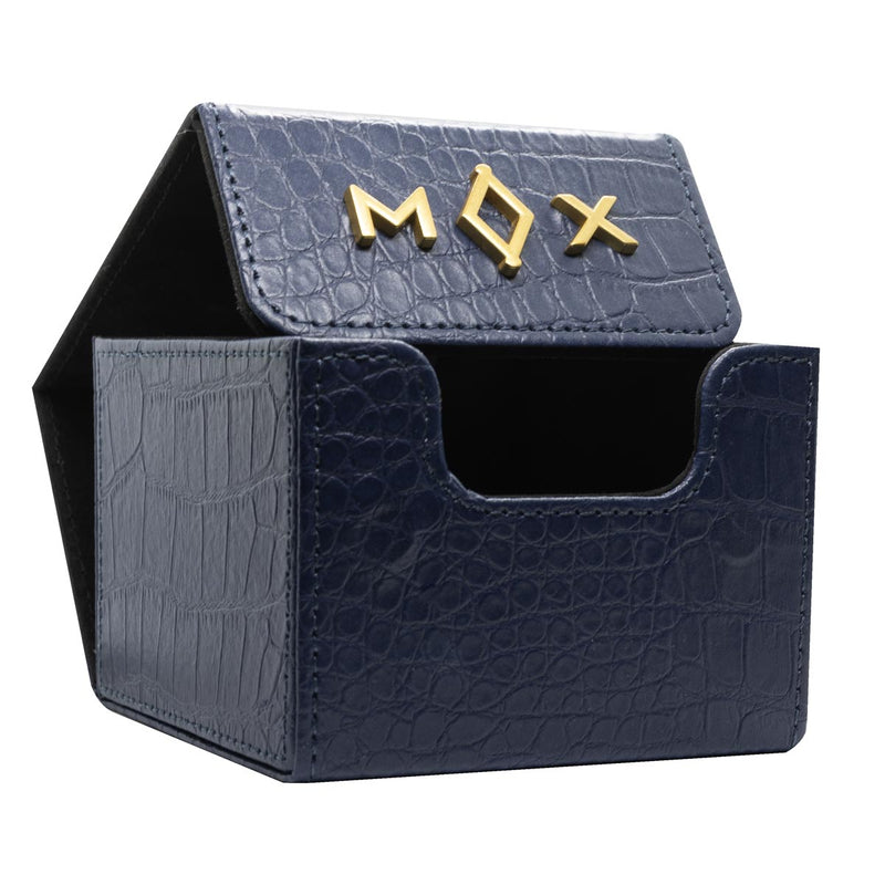 KMC: Mox Luxury 133+ Deck Box - Cobalt