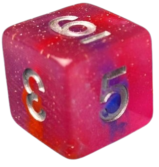 Little Dragon Corp - Underworld Dice (7ct) - Demi Silver