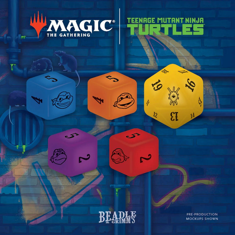 Beadle & Grimm's: Teenage Mutant Ninja Turtles Token Set