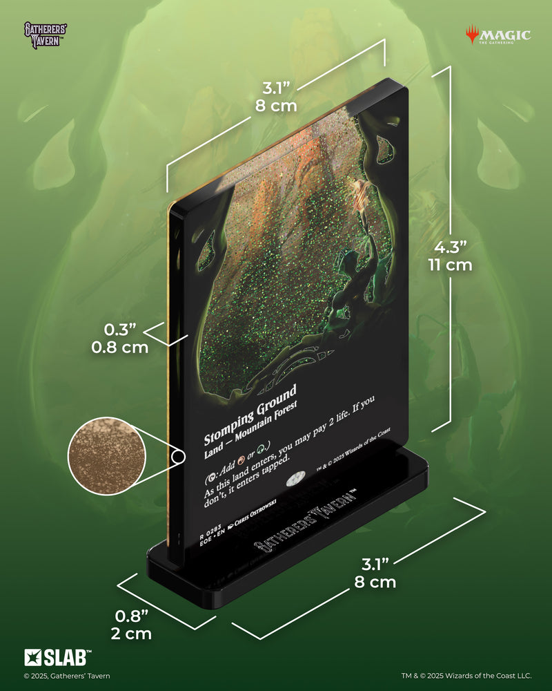 Gatherer's Tavern - Slab Standee - Stomping Ground