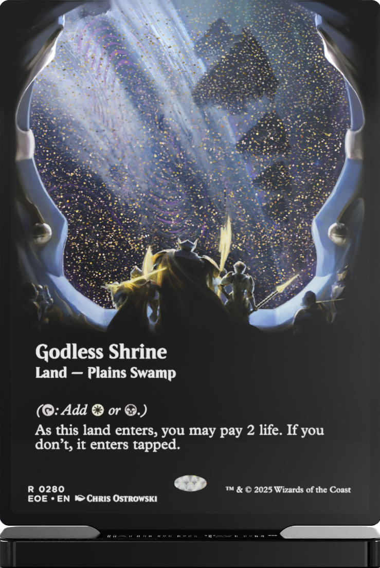 Gatherer's Tavern - Slab Standee - Godless Shrine