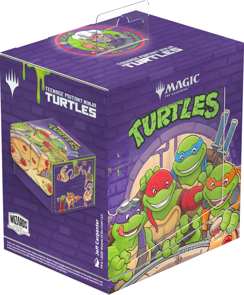 Ultimate Guard - Sidewinder 133+ MTG "Teenage Mutant Ninja Turtles" - Pizza Box