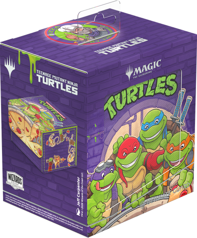 Ultimate Guard - Sidewinder 133+ MTG "Teenage Mutant Ninja Turtles" - Pizza Box
