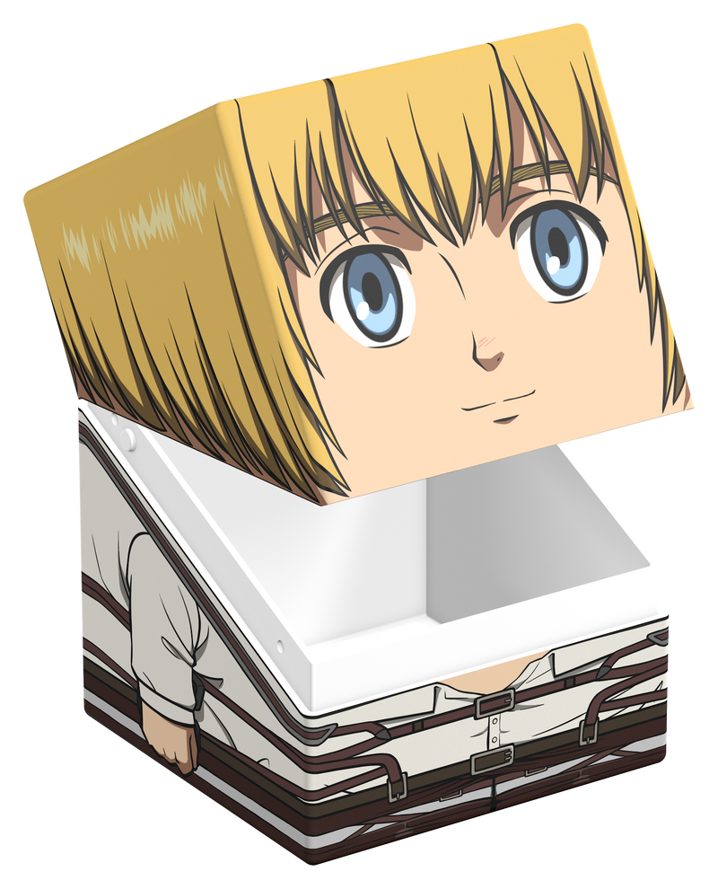 Ultimate Guard: Squaroes: Attack on Titan 100+ Deck Box - Armin Arlert