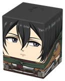 Ultimate Guard: Squaroes: Attack on Titan 100+ Deck Box - Mikasa Ackermann