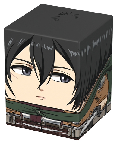 Ultimate Guard: Squaroes: Attack on Titan 100+ Deck Box - Mikasa Ackermann