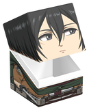 Ultimate Guard: Squaroes: Attack on Titan 100+ Deck Box - Mikasa Ackermann