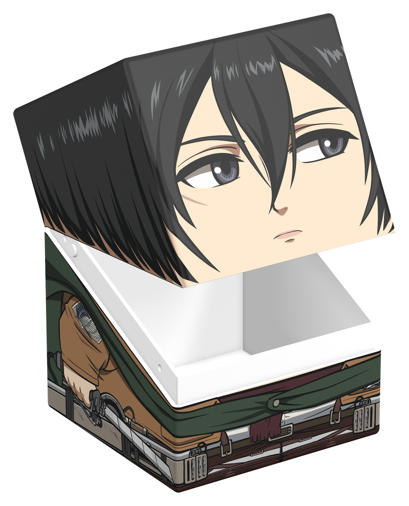 Ultimate Guard: Squaroes: Attack on Titan 100+ Deck Box - Mikasa Ackermann