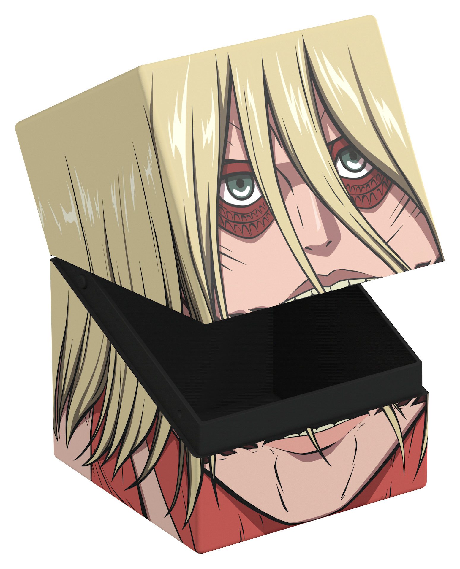 Ultimate Guard: Squaroes: Attack on Titan 100+ Deck Box -  Female Titan