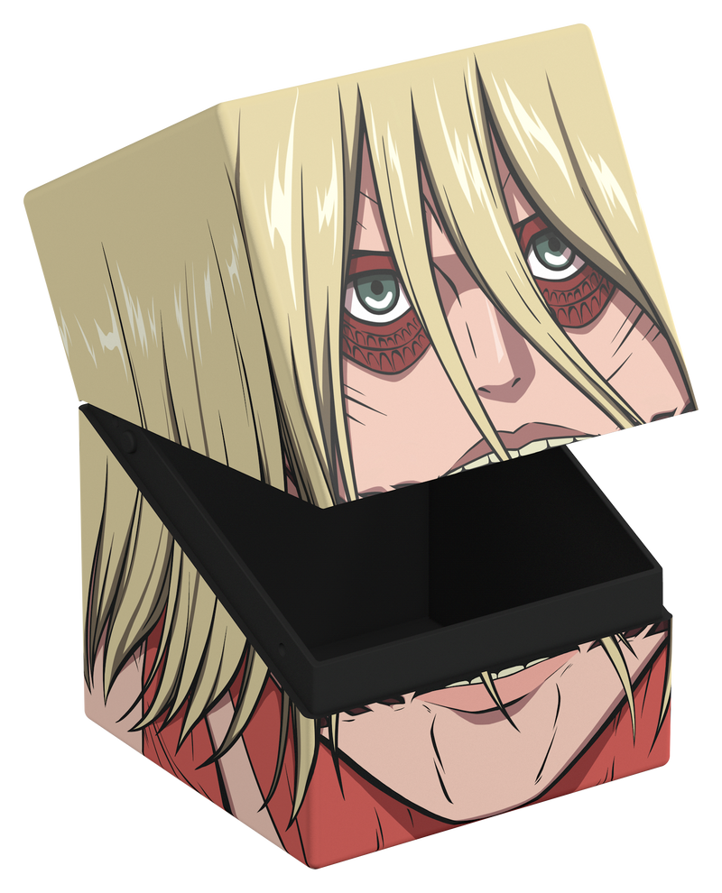 Ultimate Guard: Squaroes: Attack on Titan 100+ Deck Box -  Female Titan
