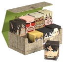 Squaroes: Attack on Titan "Shiganshina District" - Collectors Case