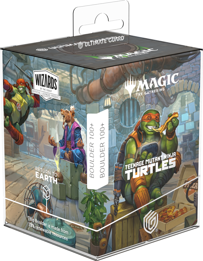 Ultimate Guard - Boulder 100+ MTG "Teenage Mutant Ninja Turtles" - Turtle Lair