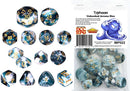 Dungeon Crawl Classics - 14pc Dice Set - Typhoon (Unleashed Arcana Dice)
