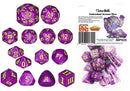 Dungeon Crawl Classics - 14pc Dice Set - Cloudkill (Unleashed Arcana Dice)