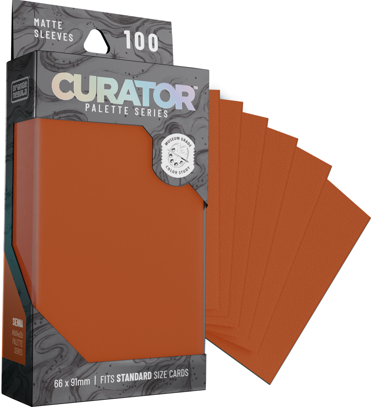 Curator Sleeves: Palette Series - Sienna (100ct)