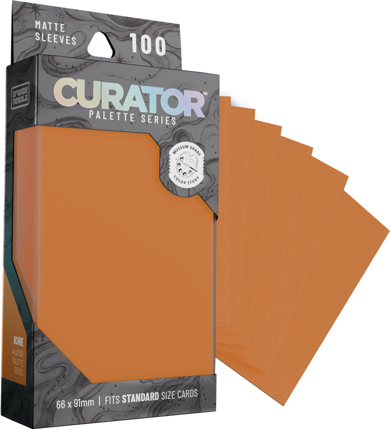 Curator Sleeves: Palette Series - Ochre (100ct)