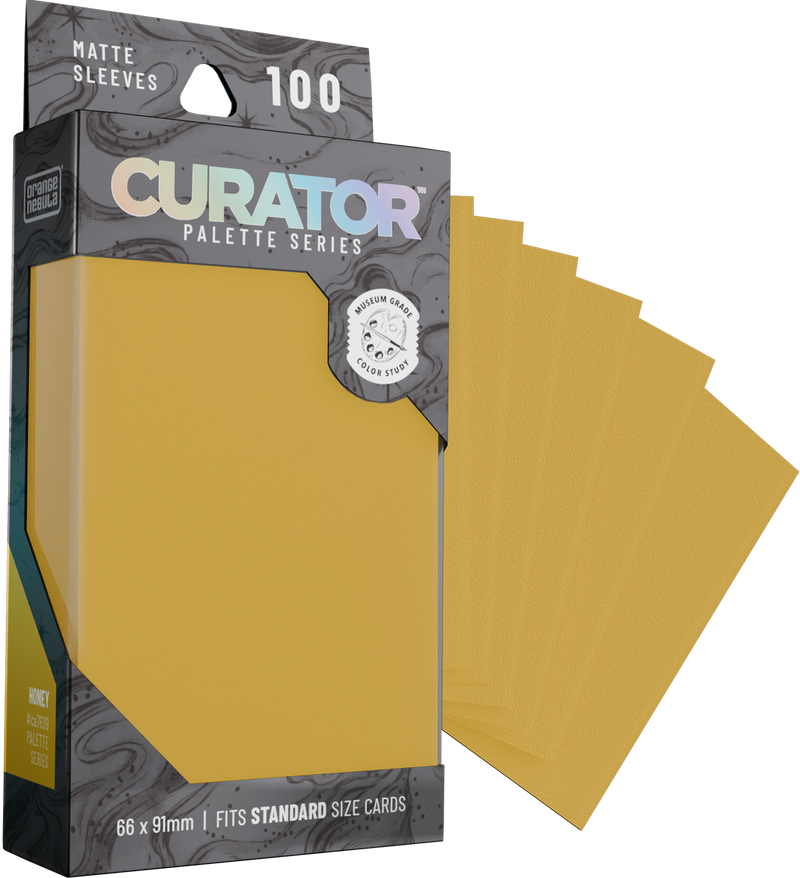 Curator Sleeves: Palette Series - Honey (100ct)