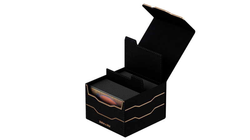 Gatherer's Tavern - Armory Collection: Horizon Domaru Deck Box +133 - Obsidian